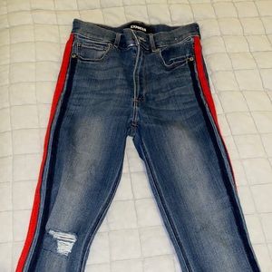 Express jeans super stretchy and comfortable